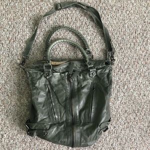 Gray carryall bag